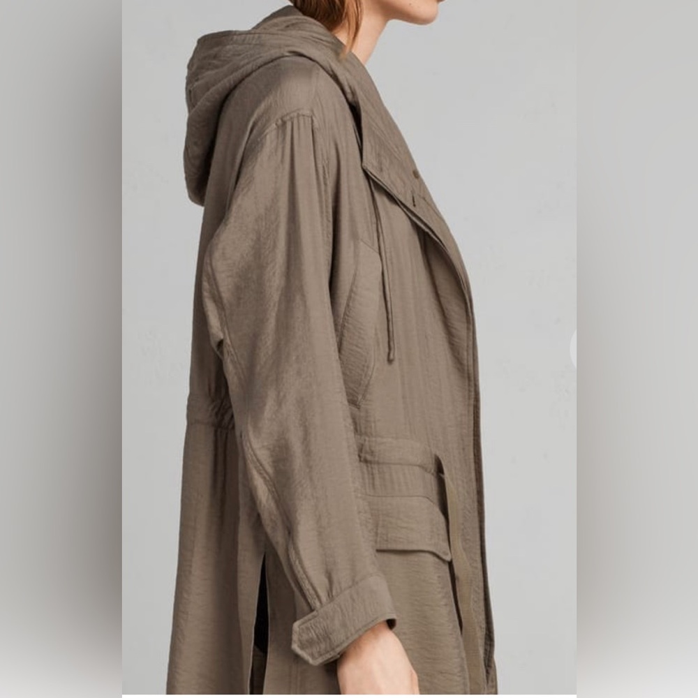ALL SAINTS Kinsley Parka Size Small - Picture 4 of 9